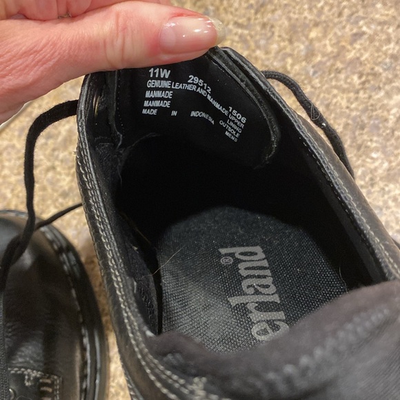 Timberland Lace Up/Tie Black Leather Oxford Shoes 29512 11W Leather Upper - Picture 13 of 17